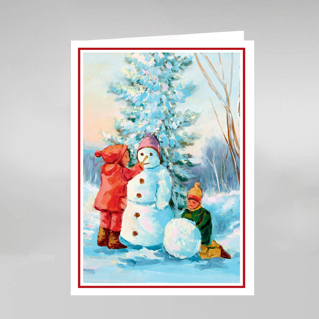 Snowman Building #411