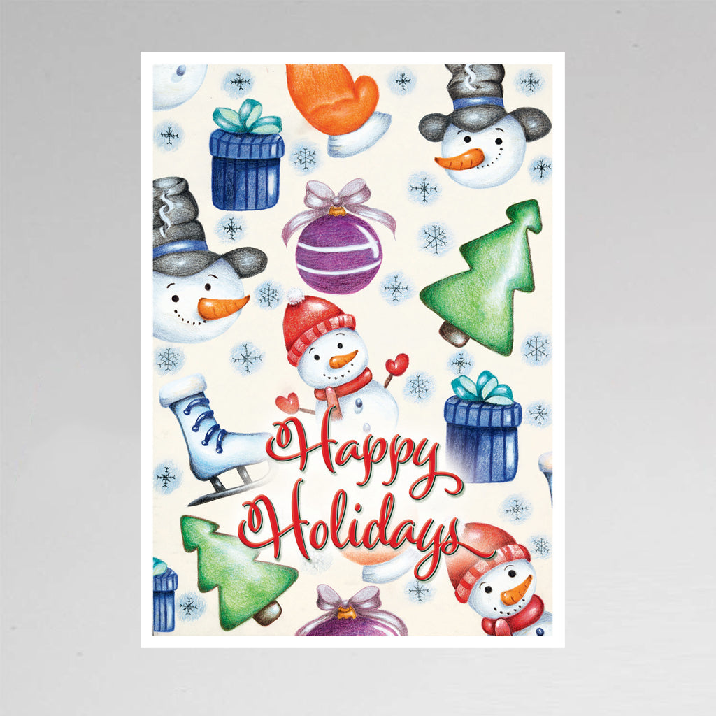 NEW- Happy Holidays – Sets of Postcards