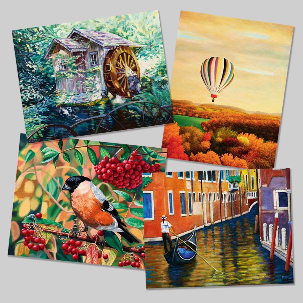 Attractive Set of 4 Art Prints #3
