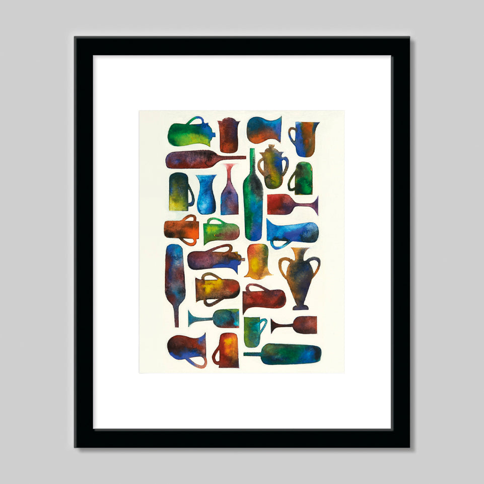 Abstract Jugs - Print