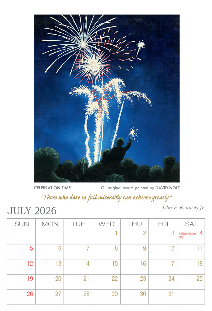 2026 Desk Calendar