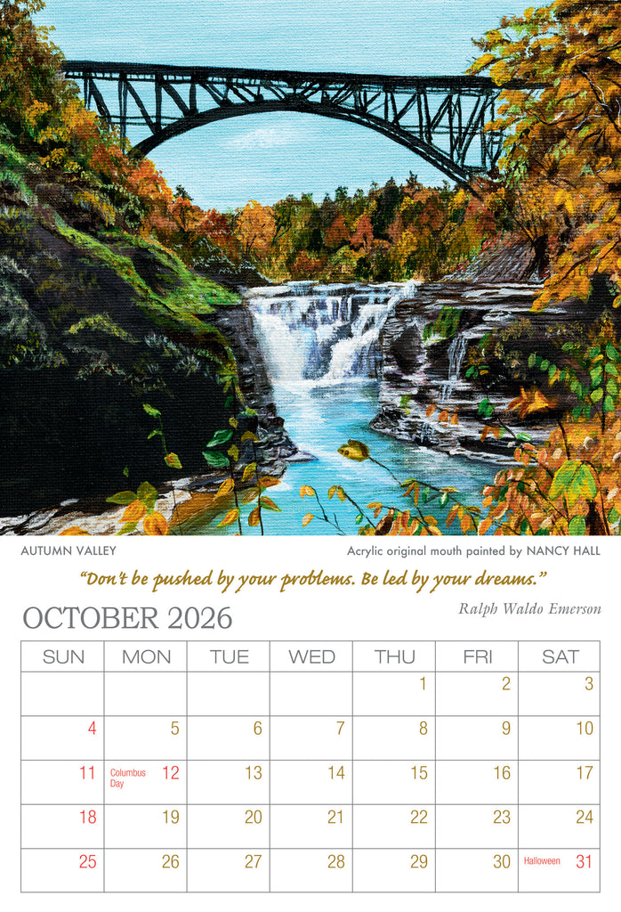 2026 Desk Calendar