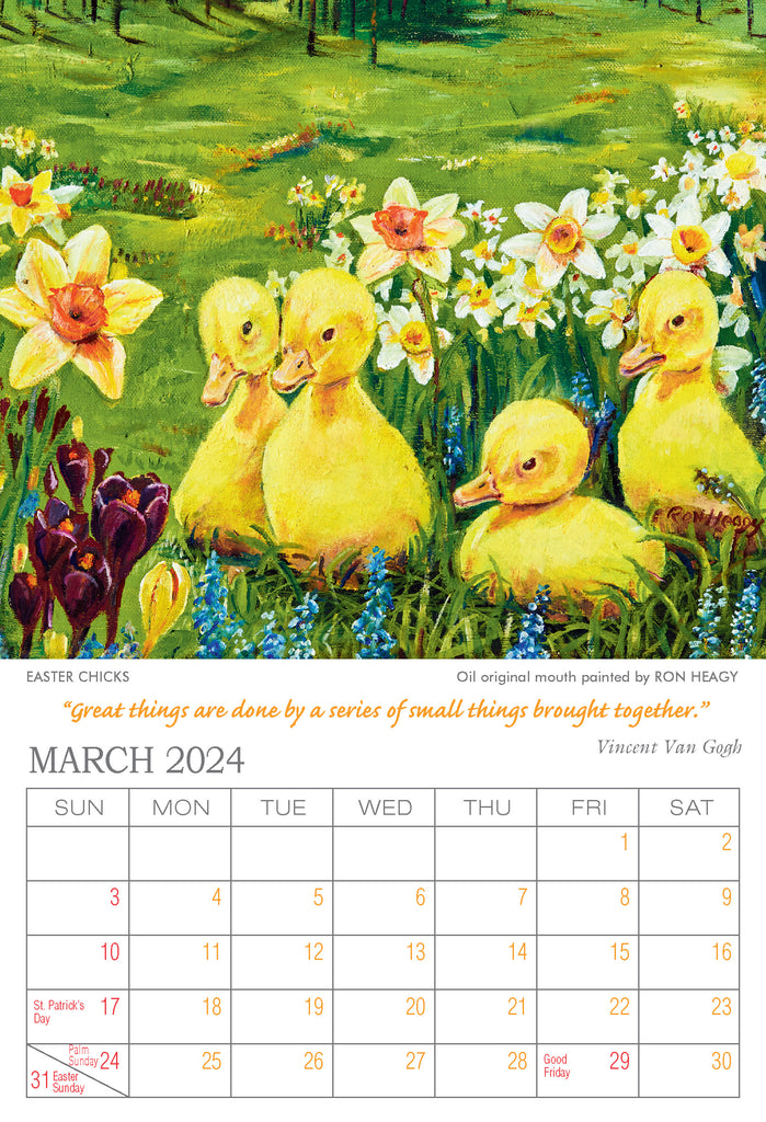 SPECIAL OFFER- 2024 Desk Calendar