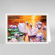 Swan and Signets #606