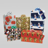 Festive Gift Wrap and Tags #2