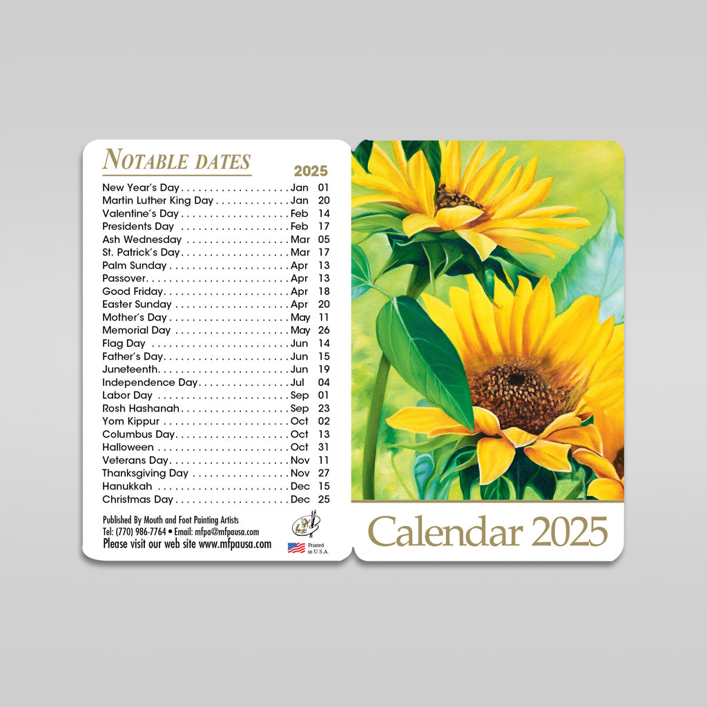2025 Pocket Calendar MFPA USA Pocket Calendar 2025 Bulk