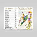 2027 Pocket Calendar