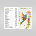 2027 Pocket Calendar