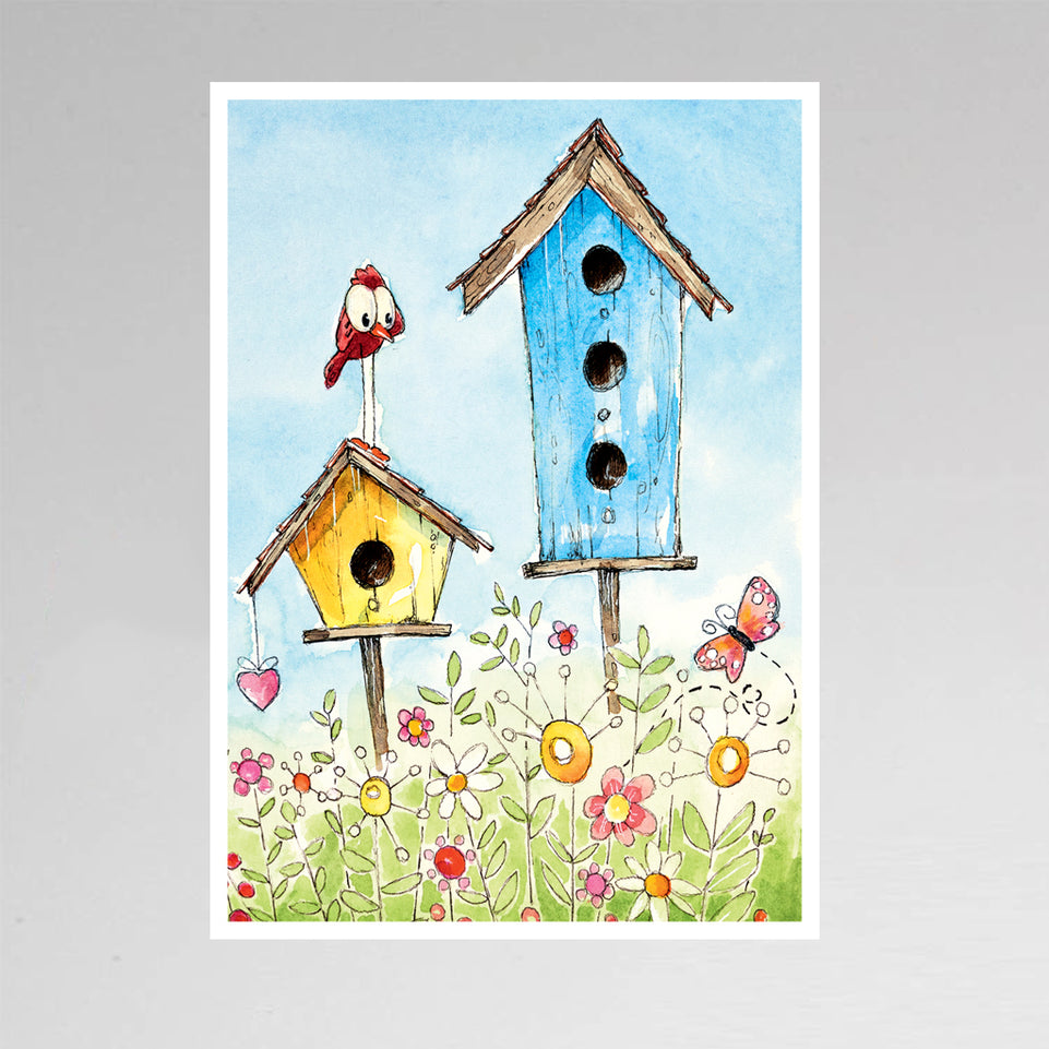 Springtime Garden– Sets of Postcards