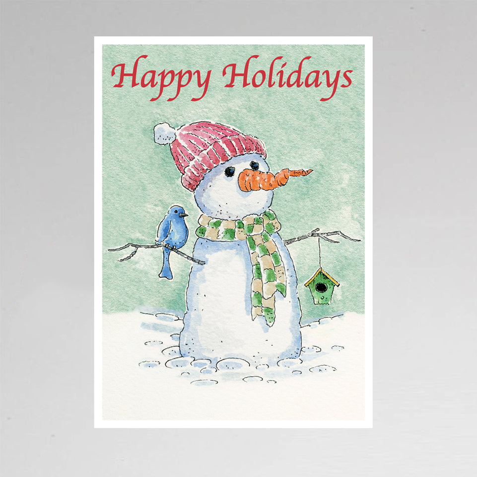 Holiday Snowman– Sets of Postcards